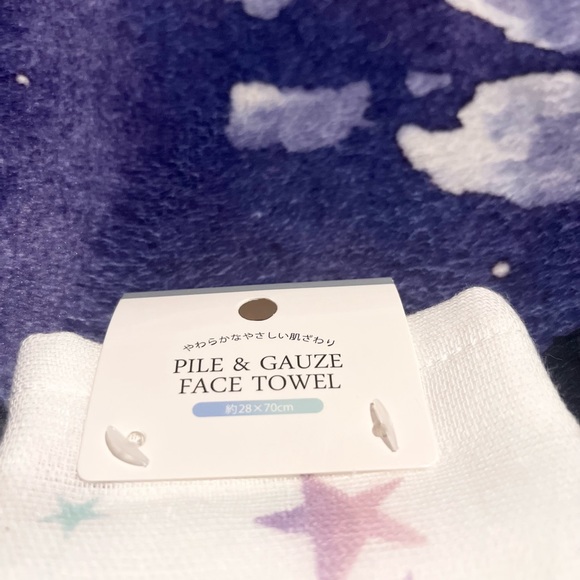 Pile & gauze face towel ☆o-[･o･]-o尸★ - Picture 4 of 4